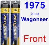 Front Wiper Blade Pack for 1975 Jeep Wagoneer - Assurance