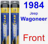 Front Wiper Blade Pack for 1984 Jeep Wagoneer - Assurance