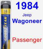 Passenger Wiper Blade for 1984 Jeep Wagoneer - Assurance