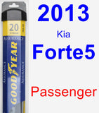 Passenger Wiper Blade for 2013 Kia Forte5 - Assurance