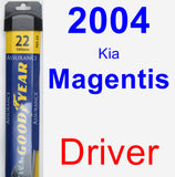 Driver Wiper Blade for 2004 Kia Magentis - Assurance