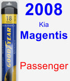 Passenger Wiper Blade for 2008 Kia Magentis - Assurance