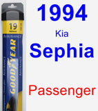 Passenger Wiper Blade for 1994 Kia Sephia - Assurance