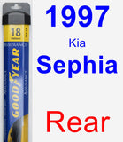 Rear Wiper Blade for 1997 Kia Sephia - Assurance