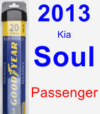 Passenger Wiper Blade for 2013 Kia Soul - Assurance