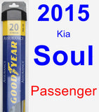 Passenger Wiper Blade for 2015 Kia Soul - Assurance