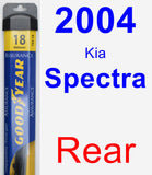 Rear Wiper Blade for 2004 Kia Spectra - Assurance
