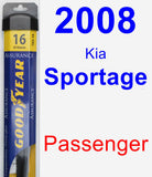 Passenger Wiper Blade for 2008 Kia Sportage - Assurance