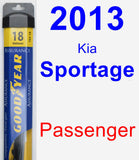 Passenger Wiper Blade for 2013 Kia Sportage - Assurance