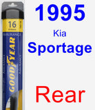 Rear Wiper Blade for 1995 Kia Sportage - Assurance