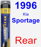 Rear Wiper Blade for 1996 Kia Sportage - Assurance