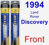 Front Wiper Blade Pack for 1994 Land Rover Discovery - Assurance