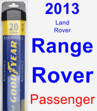 Passenger Wiper Blade for 2013 Land Rover Range Rover - Assurance