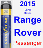 Passenger Wiper Blade for 2015 Land Rover Range Rover - Assurance