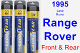 Front & Rear Wiper Blade Pack for 1995 Land Rover Range Rover - Assurance