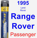 Passenger Wiper Blade for 1995 Land Rover Range Rover - Assurance