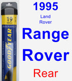Rear Wiper Blade for 1995 Land Rover Range Rover - Assurance