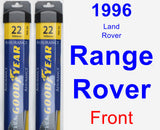 Front Wiper Blade Pack for 1996 Land Rover Range Rover - Assurance