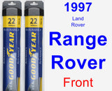 Front Wiper Blade Pack for 1997 Land Rover Range Rover - Assurance