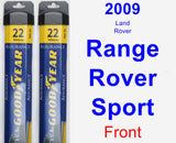 Front Wiper Blade Pack for 2009 Land Rover Range Rover Sport - Assurance