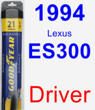 Driver Wiper Blade for 1994 Lexus ES300 - Assurance