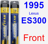 Front Wiper Blade Pack for 1995 Lexus ES300 - Assurance