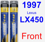 Front Wiper Blade Pack for 1997 Lexus LX450 - Assurance