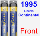 Front Wiper Blade Pack for 1995 Lincoln Continental - Assurance