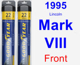 Front Wiper Blade Pack for 1995 Lincoln Mark VIII - Assurance