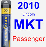 Passenger Wiper Blade for 2010 Lincoln MKT - Assurance