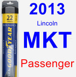 Passenger Wiper Blade for 2013 Lincoln MKT - Assurance