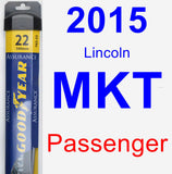 Passenger Wiper Blade for 2015 Lincoln MKT - Assurance