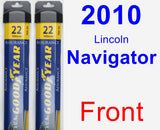 Front Wiper Blade Pack for 2010 Lincoln Navigator - Assurance