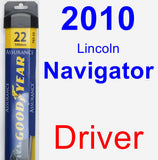 Driver Wiper Blade for 2010 Lincoln Navigator - Assurance