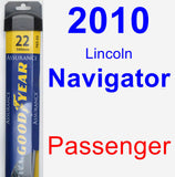 Passenger Wiper Blade for 2010 Lincoln Navigator - Assurance