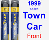 Front Wiper Blade Pack for 1999 Lincoln Town Car - Assurance