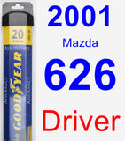 Driver Wiper Blade for 2001 Mazda 626 - Assurance