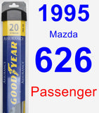 Passenger Wiper Blade for 1995 Mazda 626 - Assurance