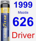 Driver Wiper Blade for 1999 Mazda 626 - Assurance