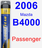 Passenger Wiper Blade for 2006 Mazda B4000 - Assurance