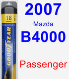 Passenger Wiper Blade for 2007 Mazda B4000 - Assurance