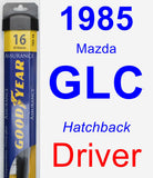 Driver Wiper Blade for 1985 Mazda GLC - Assurance