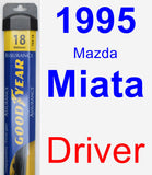 Driver Wiper Blade for 1995 Mazda Miata - Assurance