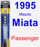 Passenger Wiper Blade for 1995 Mazda Miata - Assurance