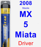 Driver Wiper Blade for 2008 Mazda MX-5 Miata - Assurance