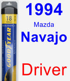 Driver Wiper Blade for 1994 Mazda Navajo - Assurance