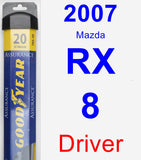 Driver Wiper Blade for 2007 Mazda RX-8 - Assurance