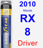 Driver Wiper Blade for 2010 Mazda RX-8 - Assurance