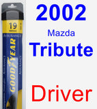 Driver Wiper Blade for 2002 Mazda Tribute - Assurance