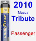 Passenger Wiper Blade for 2010 Mazda Tribute - Assurance